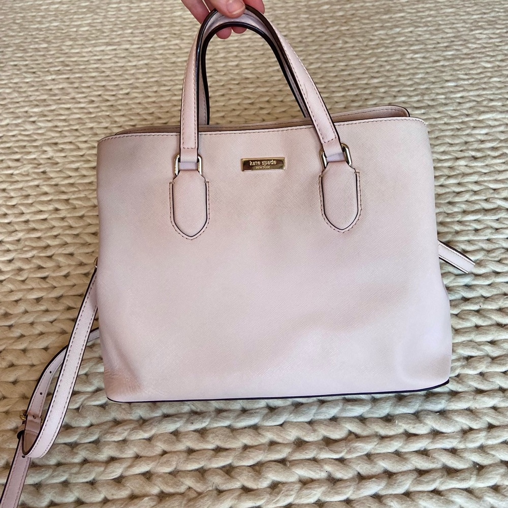 Light pink Kate Spade Satchel purse